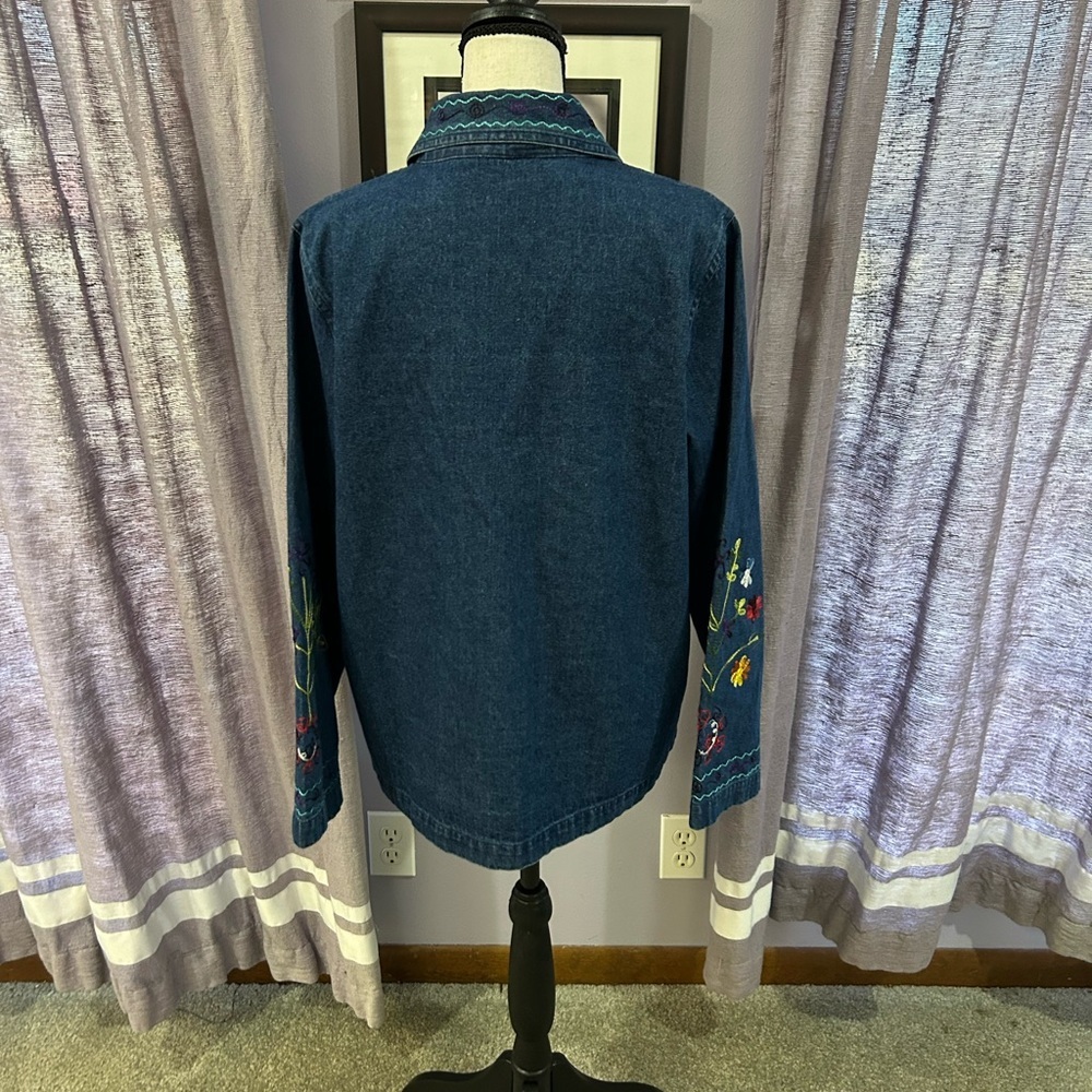 Vintage Gunit Embroidered Denim Jacket - Picture 7 of 8